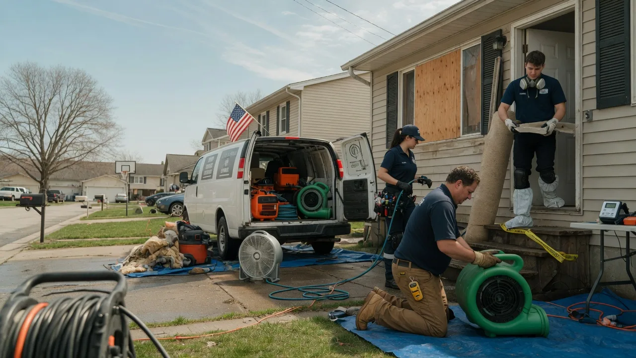Water Damage Restoration in King George, VA near me